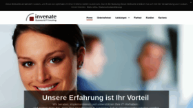 What Invenate.de website looked like in 2020 (4 years ago)