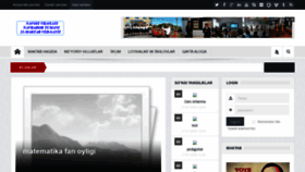 What Ilmziyo.uz website looked like in 2020 (4 years ago)