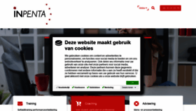 What Inpenta.nl website looked like in 2020 (5 years ago)