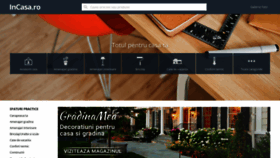 What Incasa.ro website looked like in 2020 (5 years ago)