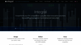 What Integral.com website looked like in 2020 (4 years ago)