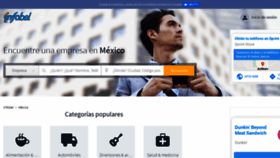 What Infobel.mx website looked like in 2020 (5 years ago)