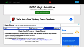 What Irctc-tatkal-magic-autofill-form.com website looked like in 2020 (4 years ago)