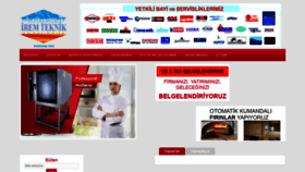 What Iremteknik.com website looked like in 2020 (4 years ago)