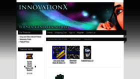 What Innovationx.tv website looked like in 2020 (4 years ago)