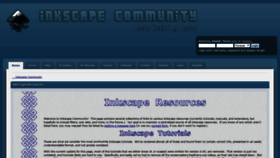 What Inkscapecommunity.com website looked like in 2020 (4 years ago)