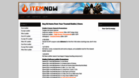 What Itemnow.com website looked like in 2020 (4 years ago)
