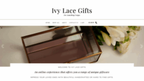 What Ivylacegifts.com.au website looked like in 2020 (4 years ago)