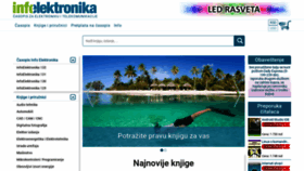 What Infoelektronika.net website looked like in 2020 (4 years ago)