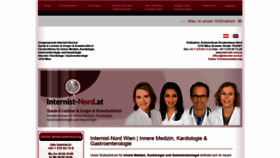 What Internist-nord.at website looked like in 2020 (4 years ago)
