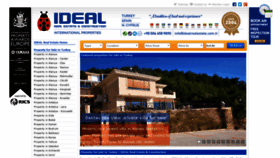 What Idealrealestate.com.tr website looked like in 2020 (4 years ago)