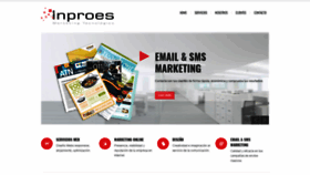 What Inproes.com website looked like in 2020 (4 years ago)