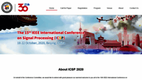 What Icsp-ieee.org website looked like in 2020 (4 years ago)
