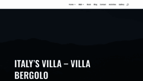 What Italys-villa.com website looked like in 2020 (4 years ago)