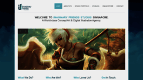 What Imaginaryfs.sg website looked like in 2020 (4 years ago)