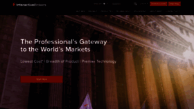What Interactivebrokers.com.au website looked like in 2020 (5 years ago)