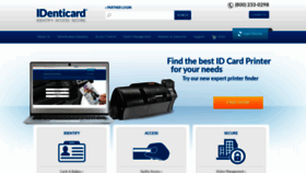What Identicard.com website looked like in 2020 (4 years ago)