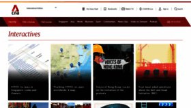 What Infographics.channelnewsasia.com website looked like in 2020 (4 years ago)
