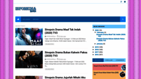 What Infomediamaya.com website looked like in 2020 (4 years ago)