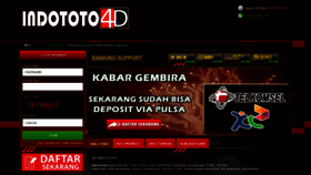 What Indototo4d.com website looked like in 2020 (4 years ago)
