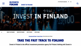 What Investinfinland.fi website looked like in 2020 (4 years ago)