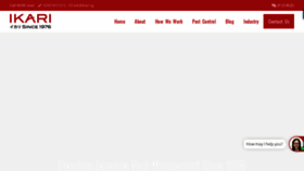 What Ikari.sg website looked like in 2020 (4 years ago)