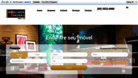 What Imobiliariapadraoro.com.br website looked like in 2020 (4 years ago)