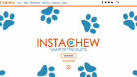 What Instachew.com website looked like in 2020 (4 years ago)