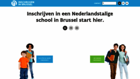 What Inschrijveninbrussel.be website looked like in 2020 (5 years ago)