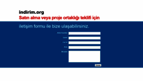 What Indirim.org website looked like in 2020 (4 years ago)