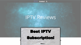 What Iptvreview.org website looked like in 2020 (4 years ago)