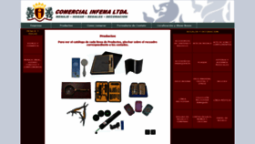 What Infema.cl website looked like in 2020 (4 years ago)