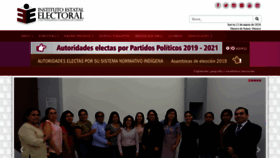 What Ieepco.org.mx website looked like in 2020 (4 years ago)