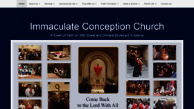 What Immacastoria.org website looked like in 2020 (4 years ago)