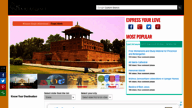 What Indiaataglance.com website looked like in 2020 (4 years ago)