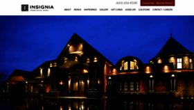 What Insigniasteakhouse.com website looked like in 2020 (4 years ago)