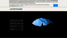 What Intertrader.com website looked like in 2020 (4 years ago)