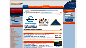 What Immobilier-chr.com website looked like in 2020 (4 years ago)