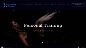 What Inpowerfitness.com.au website looked like in 2020 (4 years ago)