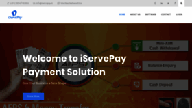 What Iservepay.in website looked like in 2020 (4 years ago)