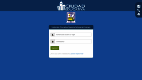 What Iecolcarmenaguachica.ciudadeducativa.com website looked like in 2020 (4 years ago)
