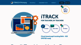 What Itrackprimary.com website looked like in 2020 (4 years ago)
