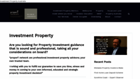 What Investmentproperty-melbourne.com.au website looked like in 2020 (4 years ago)