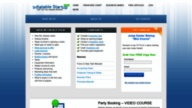 What Inflatablestartup.com website looked like in 2020 (4 years ago)