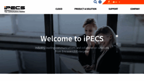 What Ipecs.com website looked like in 2020 (4 years ago)