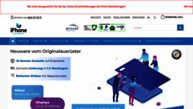 What Iphoneersatzteileshop.de website looked like in 2020 (4 years ago)
