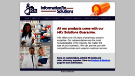 What I-rxonline.com website looked like in 2020 (4 years ago)