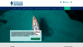 What Industriesnautiques.fr website looked like in 2020 (4 years ago)