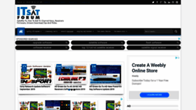 What Itsatforum.com website looked like in 2020 (4 years ago)