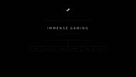 What Immense-gaming.com website looked like in 2020 (4 years ago)